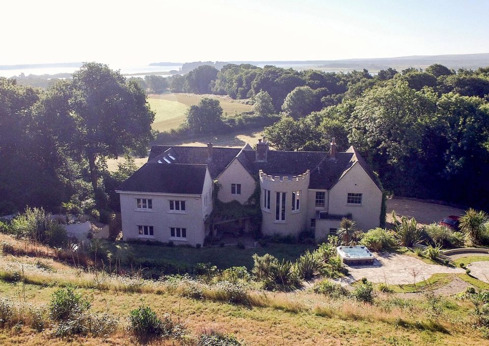  The property still retains some of its original features including turrets