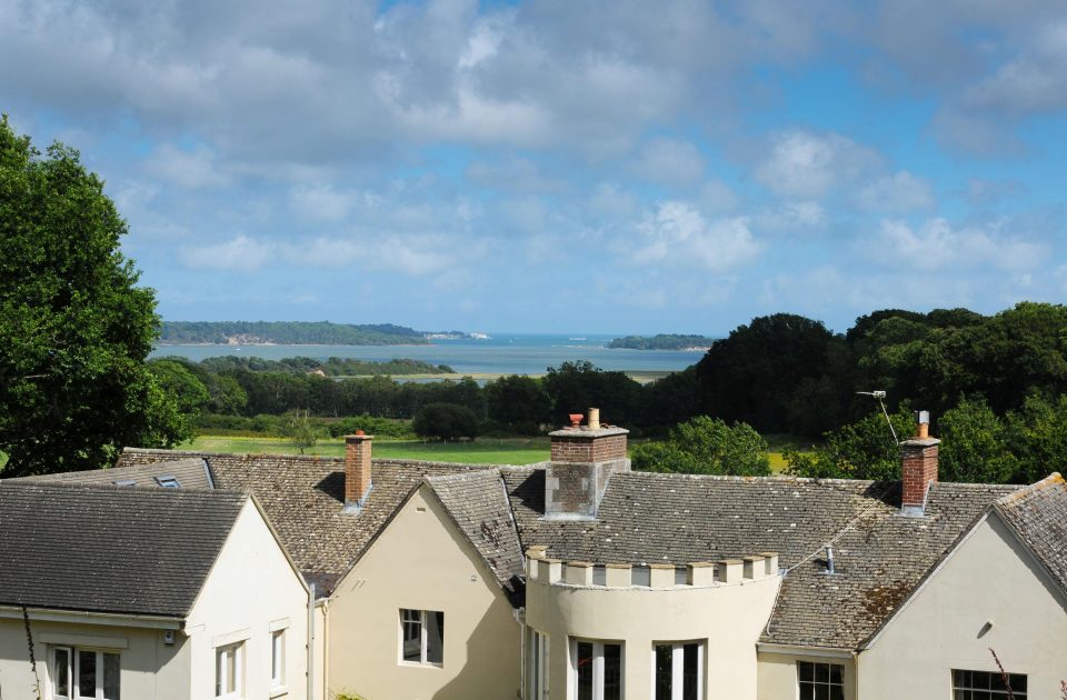  With views across Dorset and the picturesque Poole Harbour, its the perfect place to escape to the country