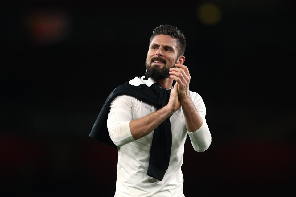  Dortmund want Olivier Giroud to replace Aubameyang