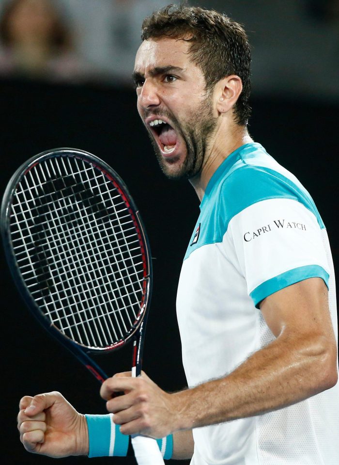  Marin Cilic was also victorious and will face Edmund on Thursday morning