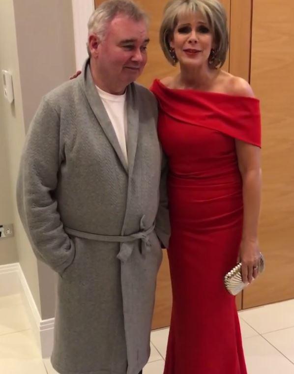  Eamonn Holmes - who co-hosts This Morning on a Friday with wife Ruth Langsford - pulled out of attending the NTAs because of an illness