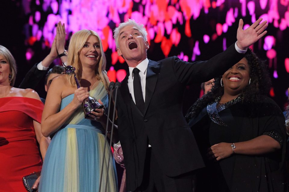  They were overwhelmed when they took to the stage, winning Best Daytime Show