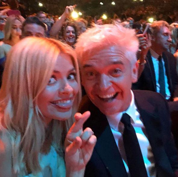  Holly and Phillip had posted to Instagram ahead of their big win