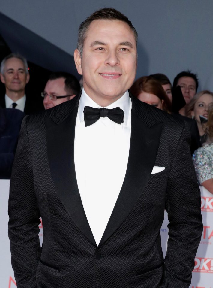  The gala was hosted by TV comic David Walliams