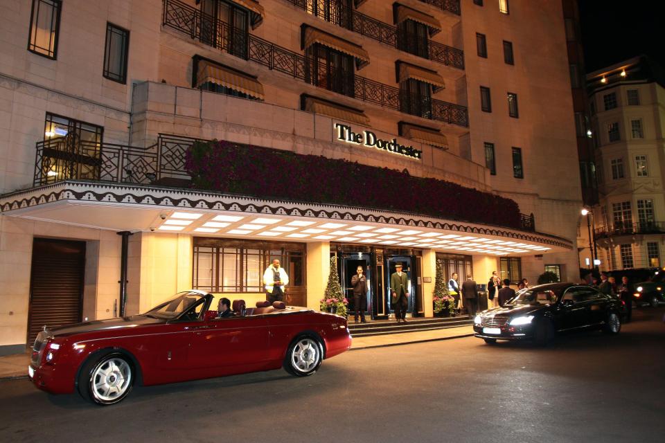  The Presidents Club dinner took place at the Dorchester Hotel in London