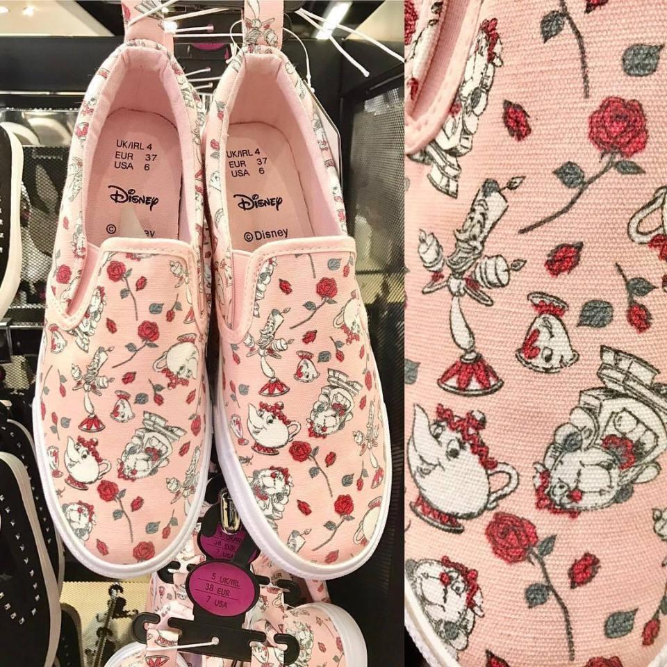  Primark is selling Beauty And The Beast slip-on pumps for £8