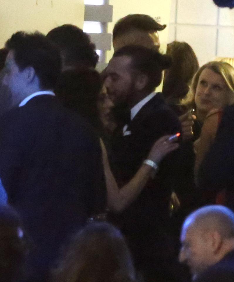  Pete and Amber got close at the NTAs