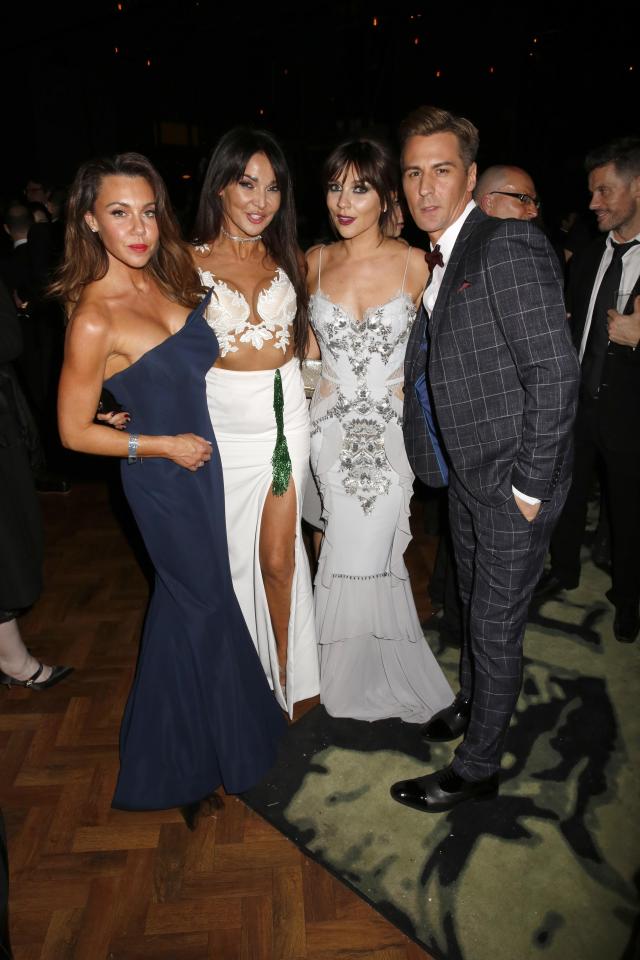  The duo also shared a snap with Lizzie Cundy and Michelle Heaton