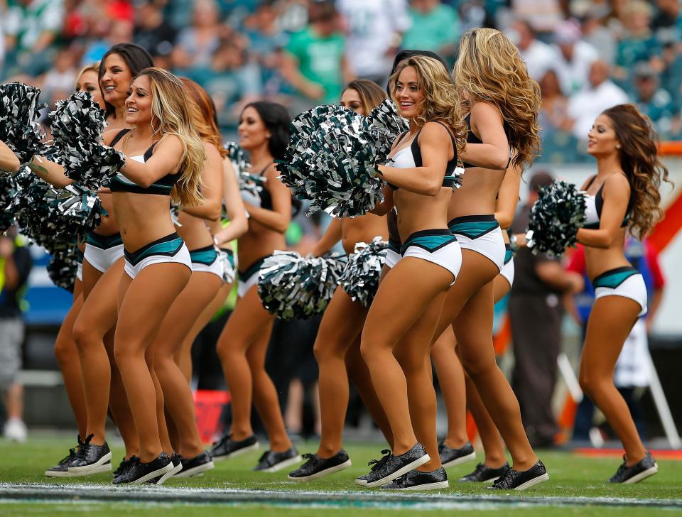  Philadelphia Eagles cheerleaders will grace the Super Bowl stage