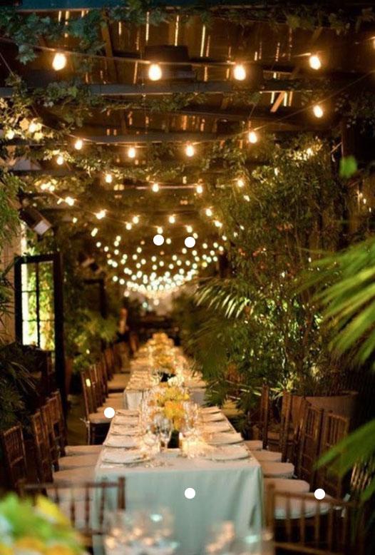  The princess shared this picture of Petersham Nurseries on Pinterest, and said she 'loved' it as a wedding venue