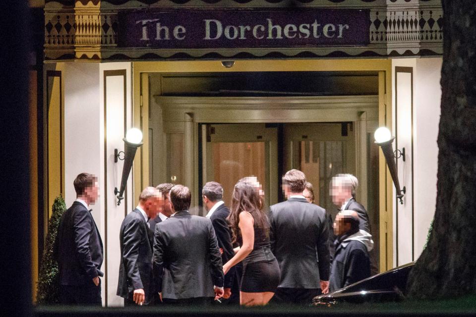  The Dorchester Hotel has played host to the event for years