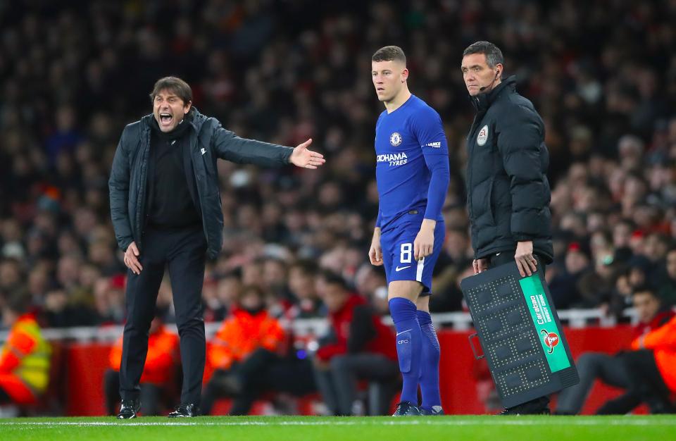  Ross Barkley made his debut for Chelsea last night after his move from Everton