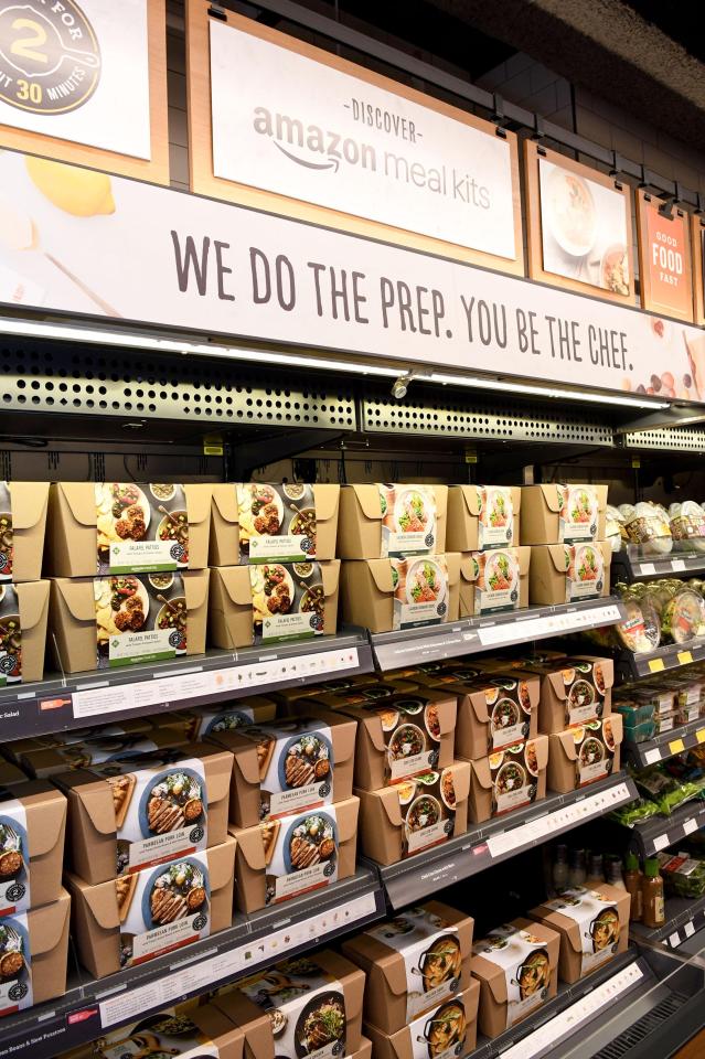  Cameras that are hidden in the ceiling and the shelves track the movement of all goods