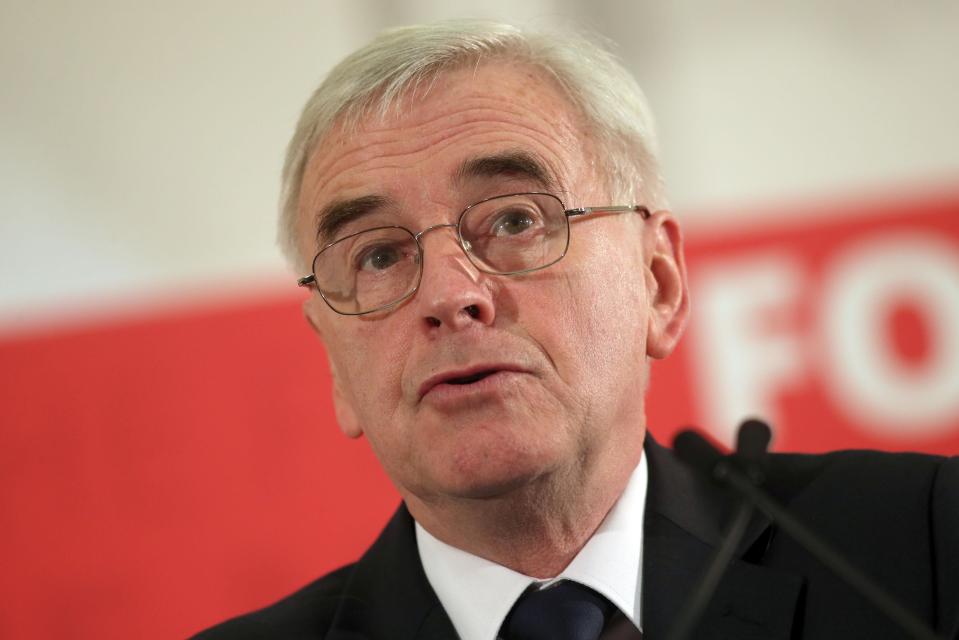  John McDonnell is the Shadow Chancellor