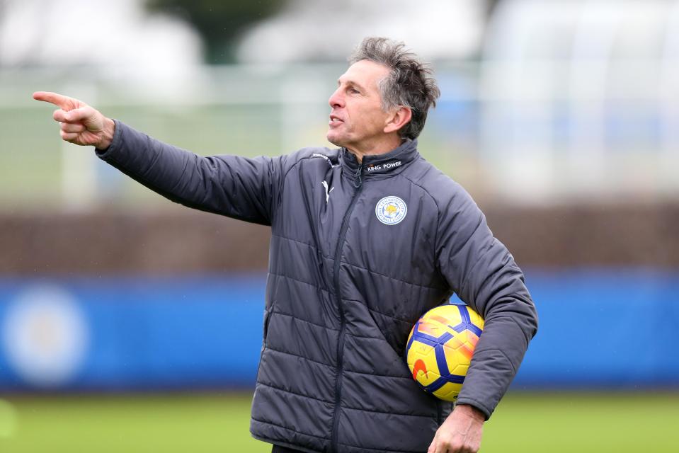  Claude Puel is hoping to get Leicester going on a long FA Cup run