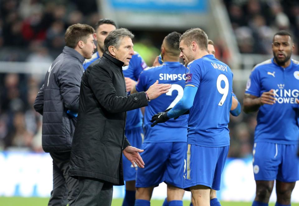  Jamie Vardy revealed Clause Puel even hates losing on the training pitch