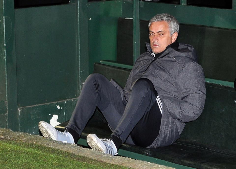  Jose Mourinho was axed less than a year after winning the league