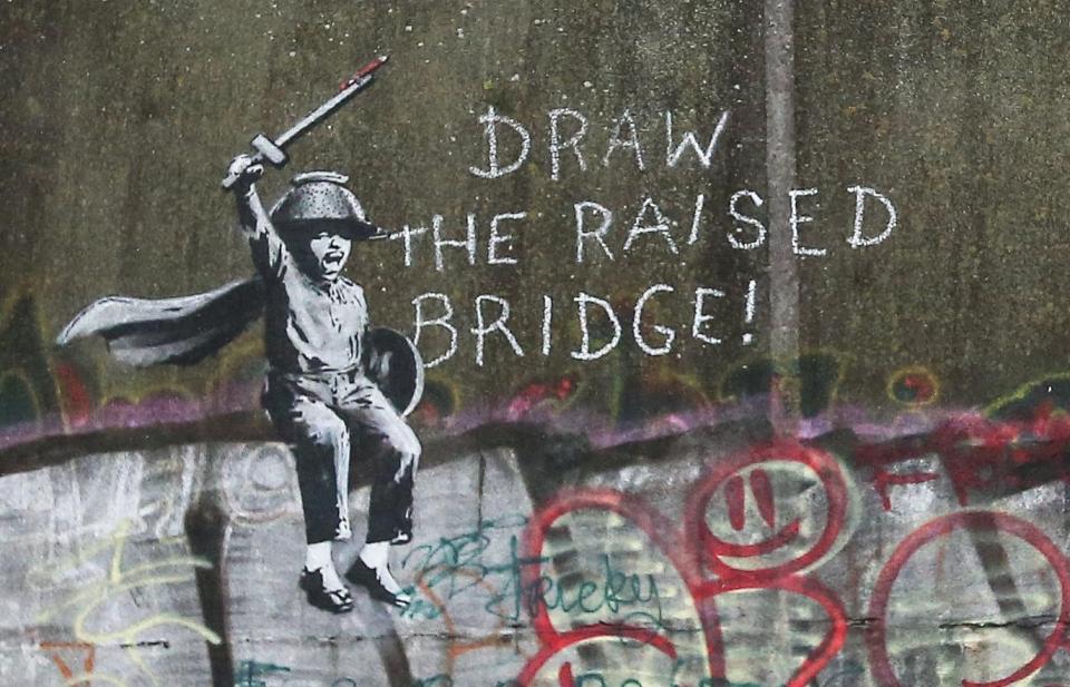  A new Banksy mural has appeared in Hull