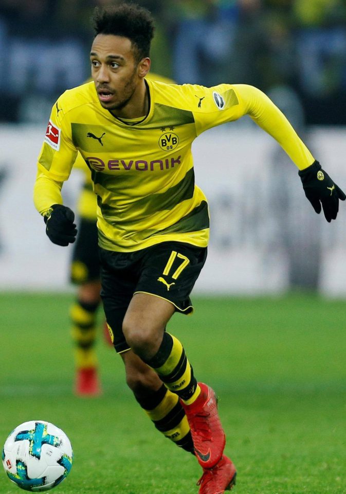  Arsenal have bid £55.4million for Pierre-Emerick Aubameyang, who failed to turn up in court today because of illness