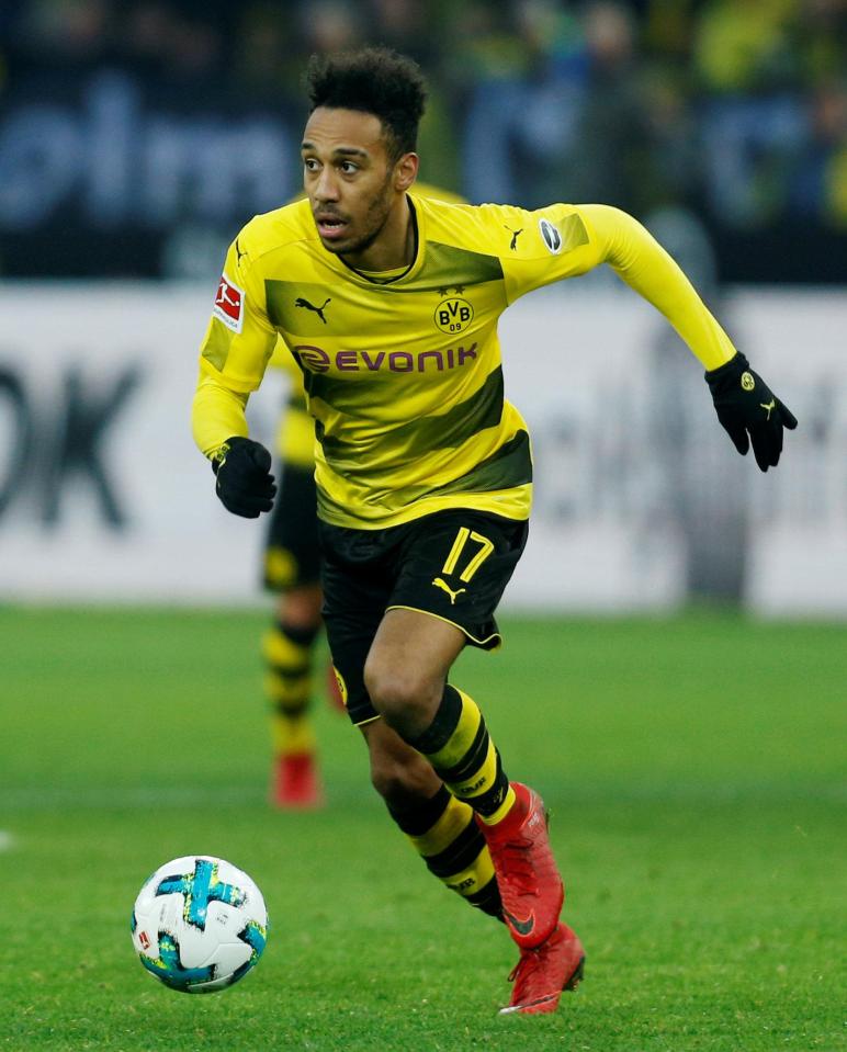  Arsenal have bid £55million for Pierre-Emerick Aubameyang