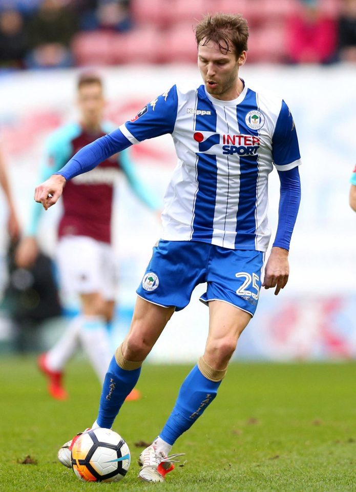  Nick Powell has rediscovered his form at Wigan