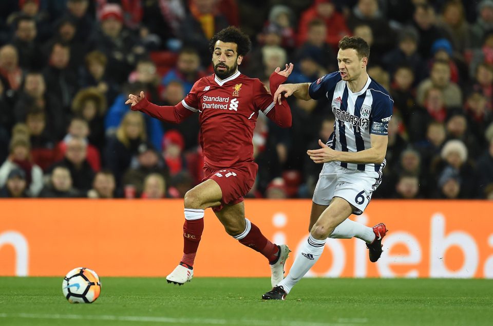 Jonny Evans made a costly misjudgement which let Liverpool in to score