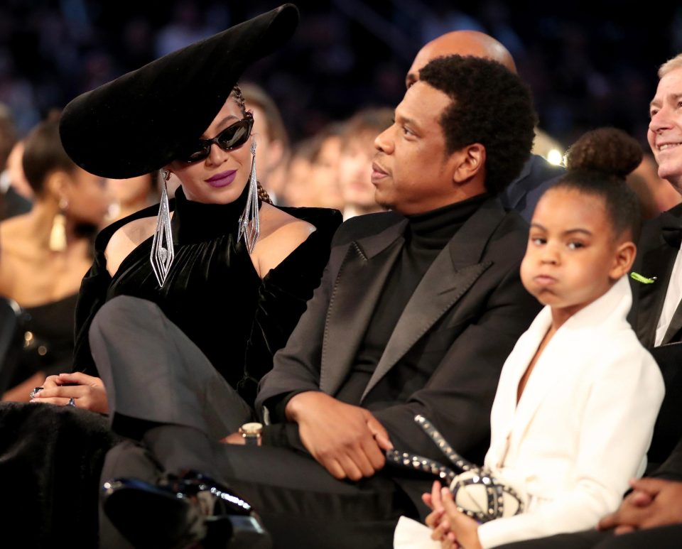  Blue wasn't afraid to lay down the law to her superstar parents