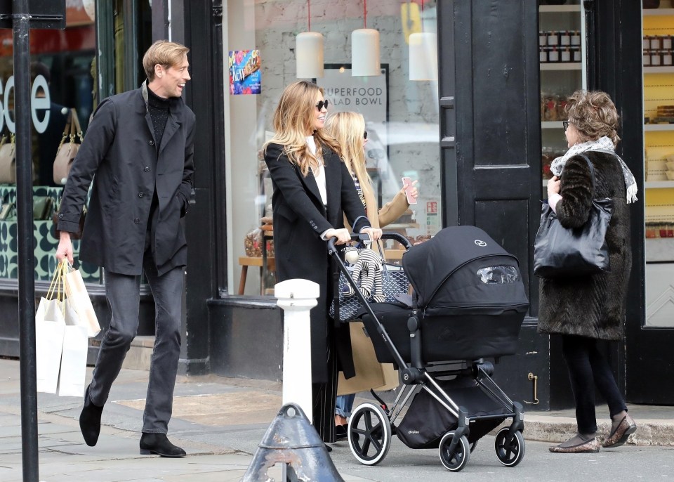 The pair visited Stella McCartney during their shopping spree