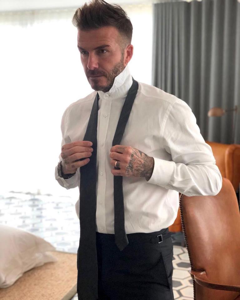  Beckham posted this snap on social media with the caption: 'Today is the day we've been waiting for'