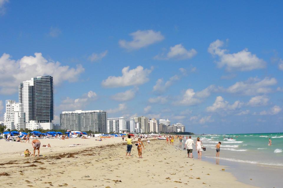  Miami Beach is the perfect location for any footballer