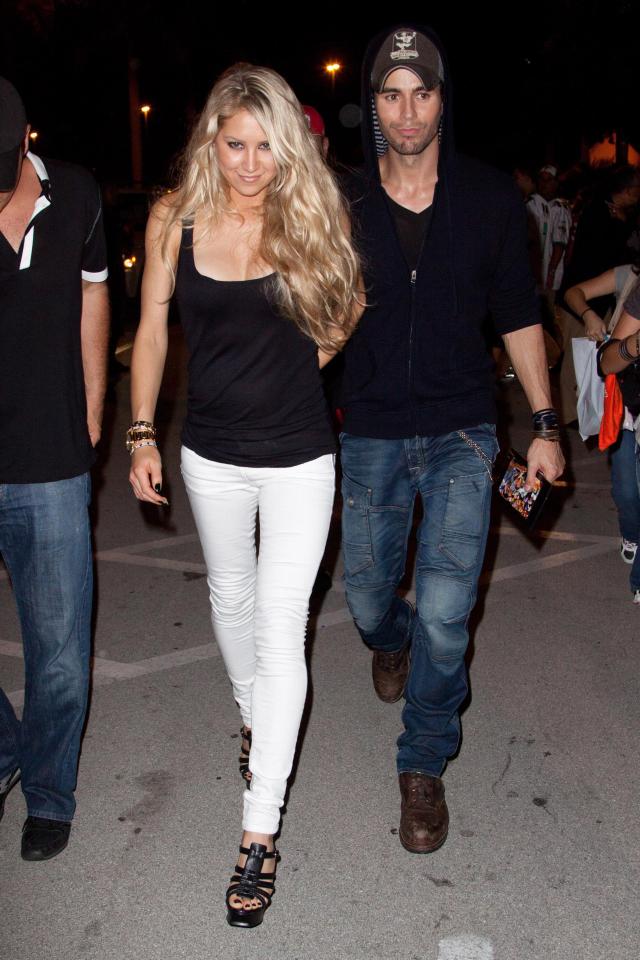  A Miami-based footballer could be mates with Anna Kournikova and Enrique Iglesias