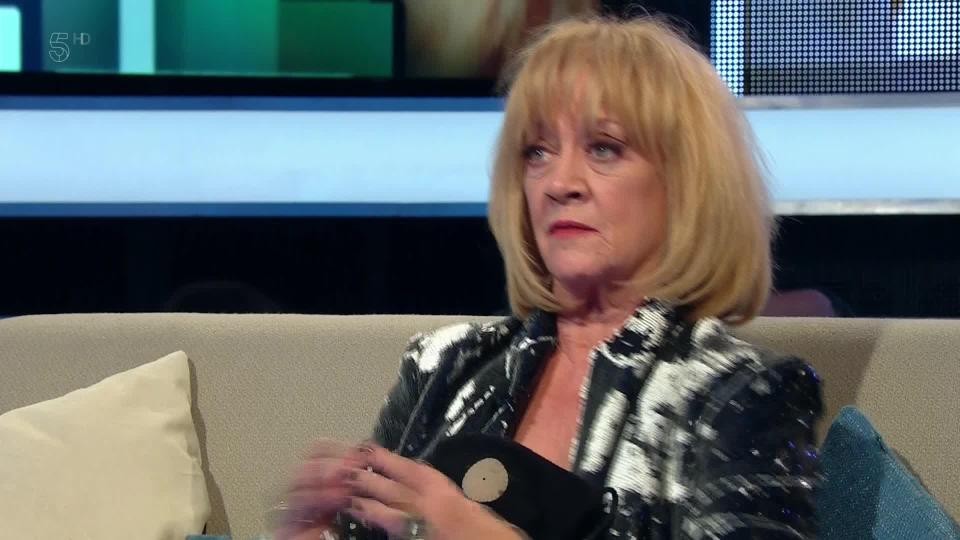  The former Coronation Street actress also spoke about her friendship with Ann Widdecombe