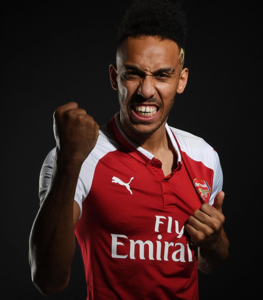  Pierre-Emerick Aubameyang is Arsenal's second signing of the January window