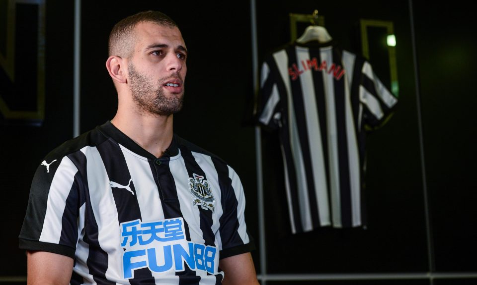  Islam Slimani said Rafa Benitez was a huge factor in joining Newcastle