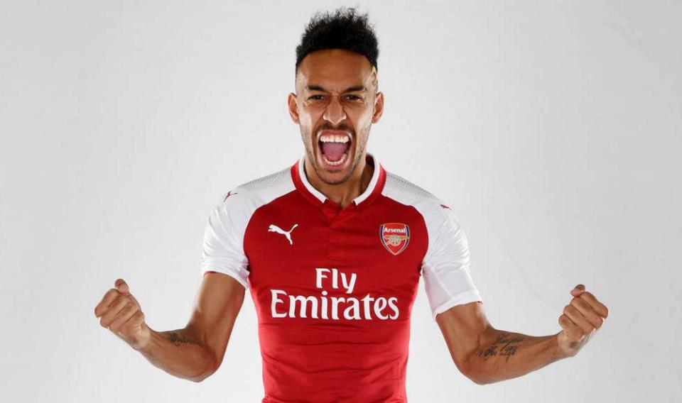  Arsenal have confirmed the £56million capture of Pierre-Emerick Aubameyang from Borussia Dortmund