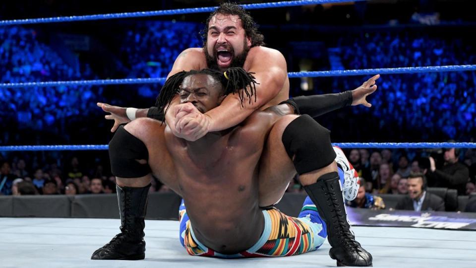  Rusev taps Kofi