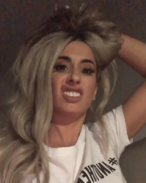  Stacey Solomon struggled to remove her wig after last night's NTAs