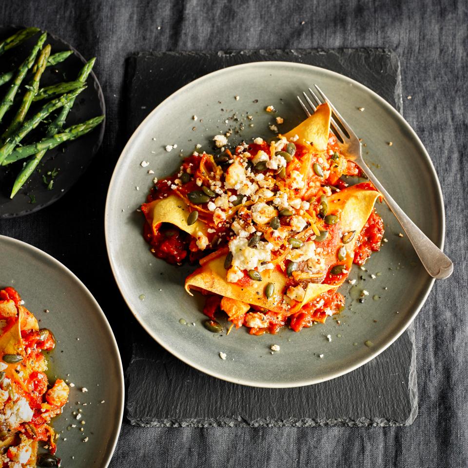  Vegetarian's can dine to their heart's content with the veggie ravioli from Waitrose