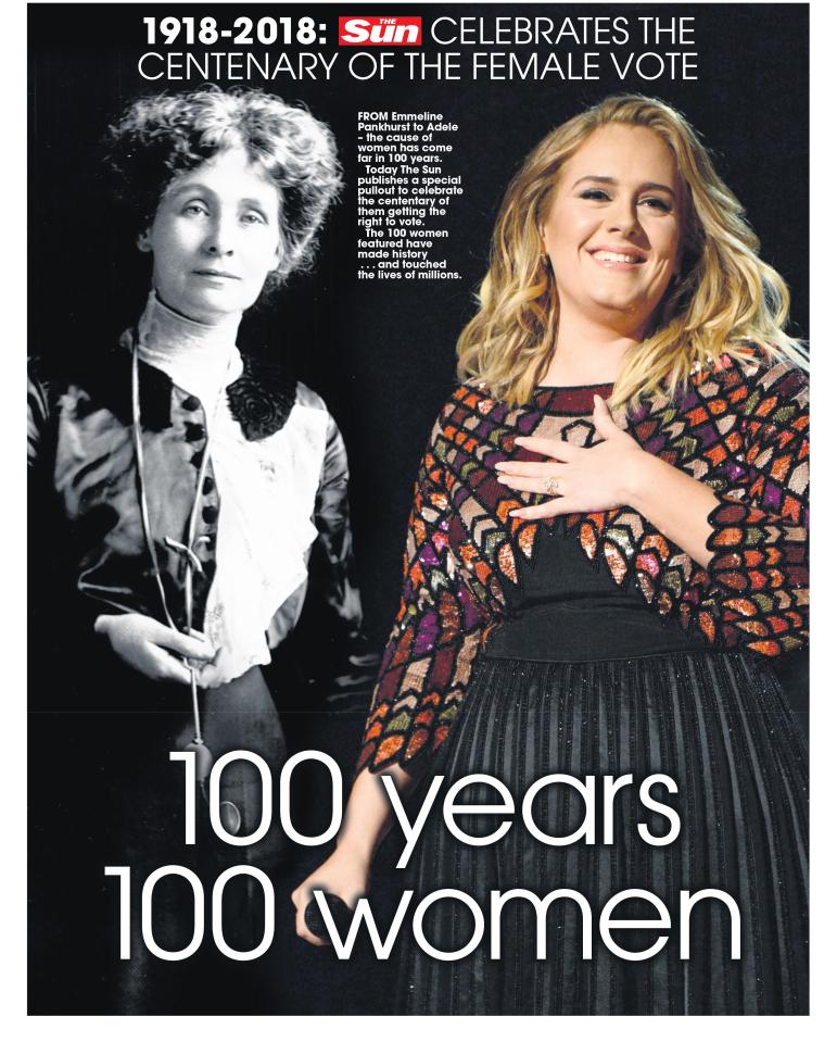  Our fabulous pullout celebrates women