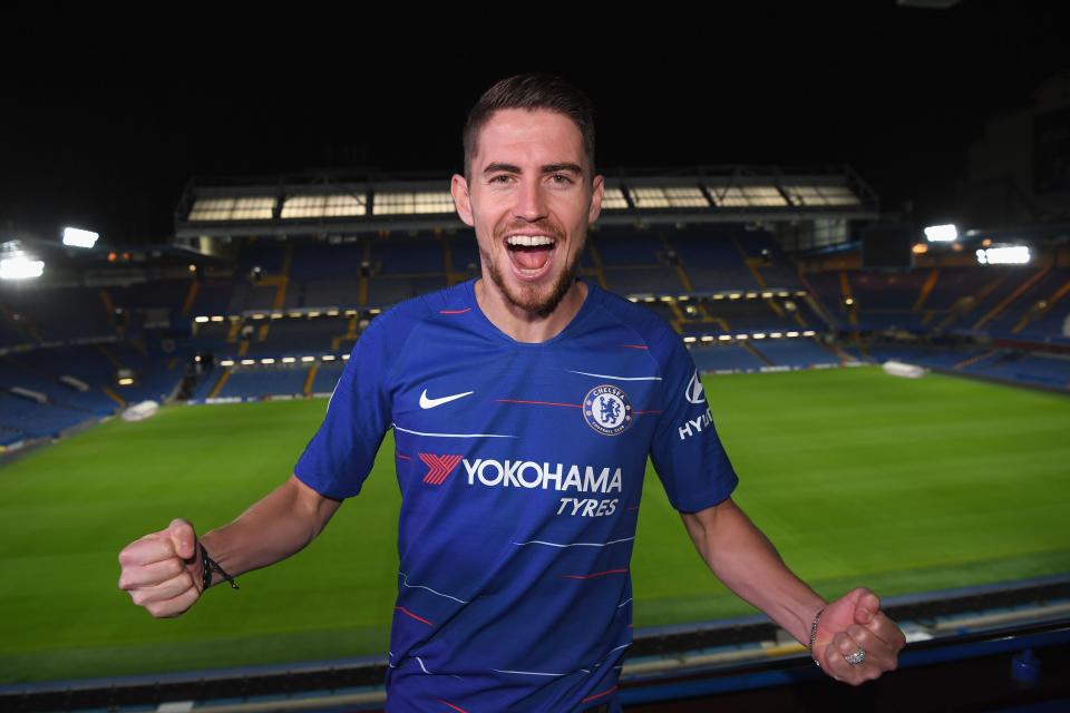  Chelsea have already snapped up Jorginho, who will be crucial to Sarri's playing style