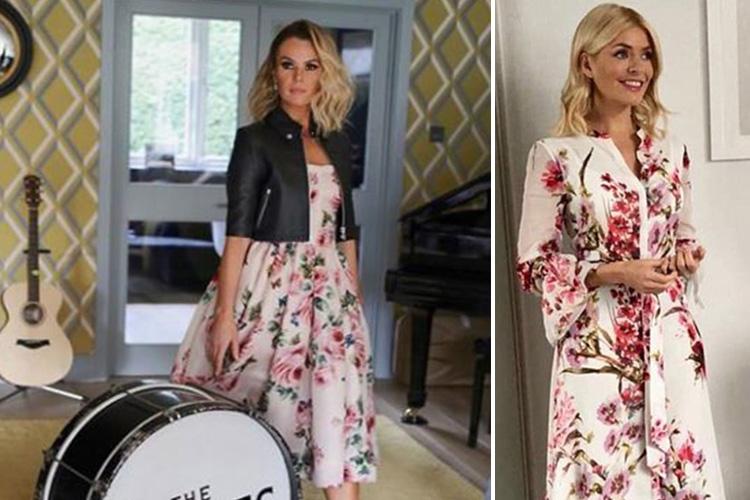 Holly didn't Holden back on copying Amanda's style