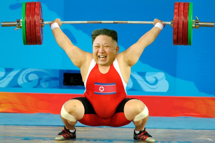  How Kim Jong-un might have looked in his pumping iron past