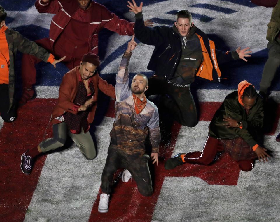  Justin Timberlake put on quite a show at US Bank Stadium