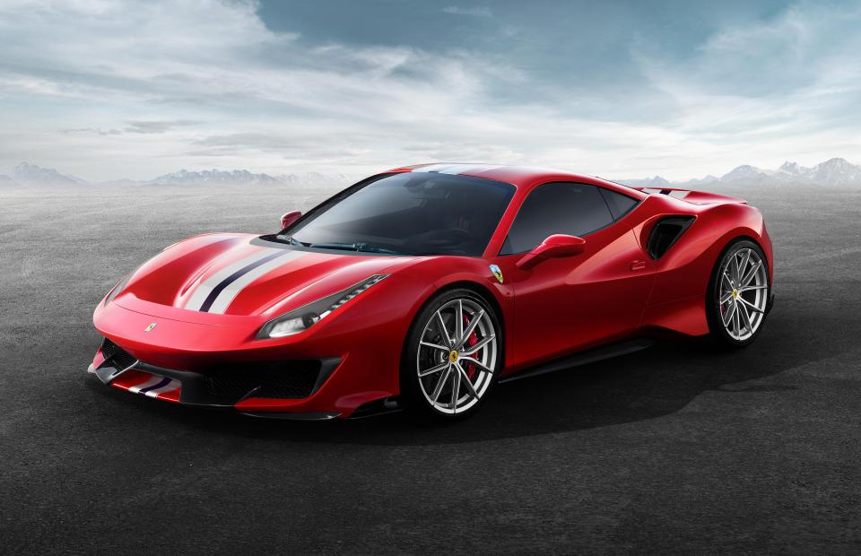  488 Pista has a top speed of 211mph