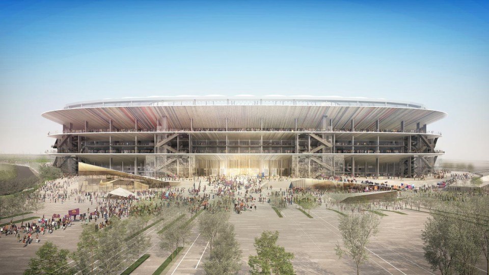 Europe's biggest stadium is about to get even bigger, with a projected 105,000 capacity