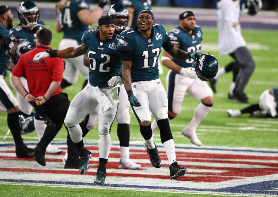  Philadelphia celebrated their first ever Super Bowl victory