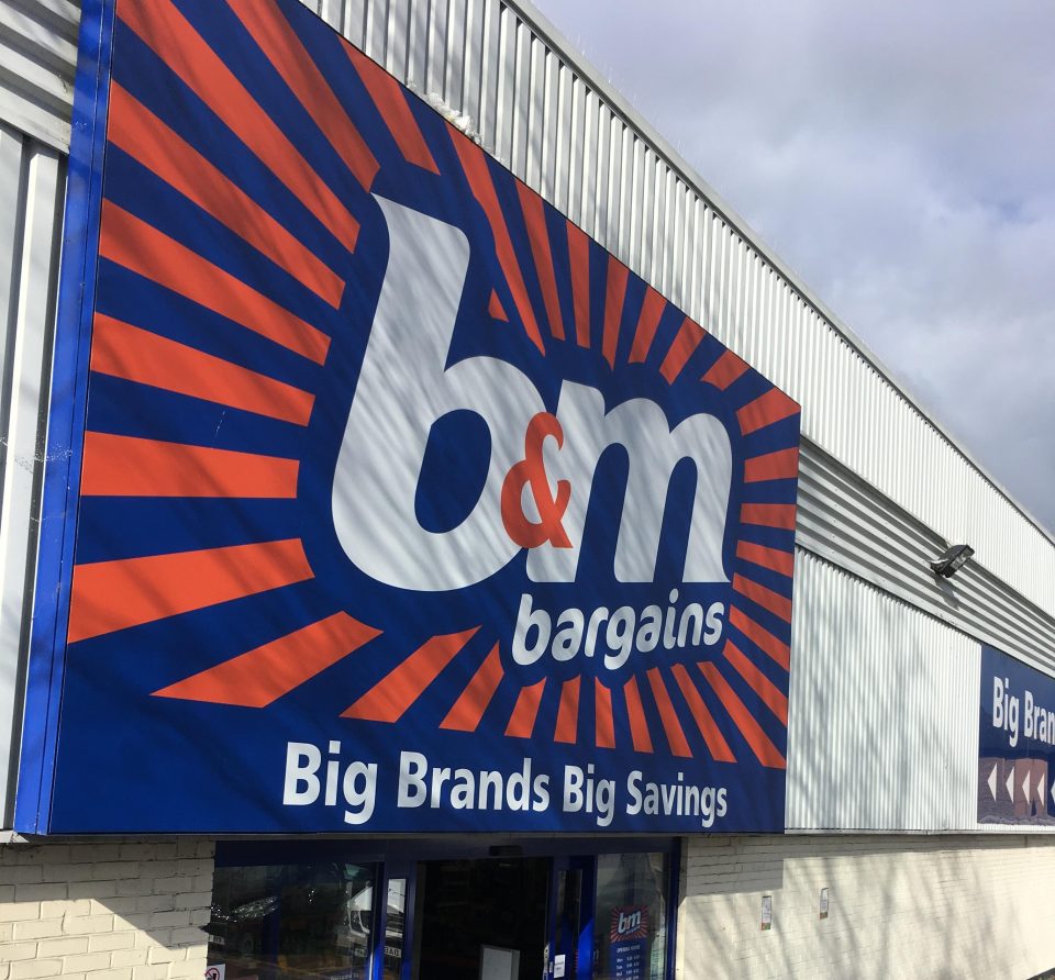  B&M - the bargain buys superstore