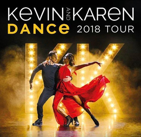  Kevin Clifton shared his own post promoting the couple's upcoming tour