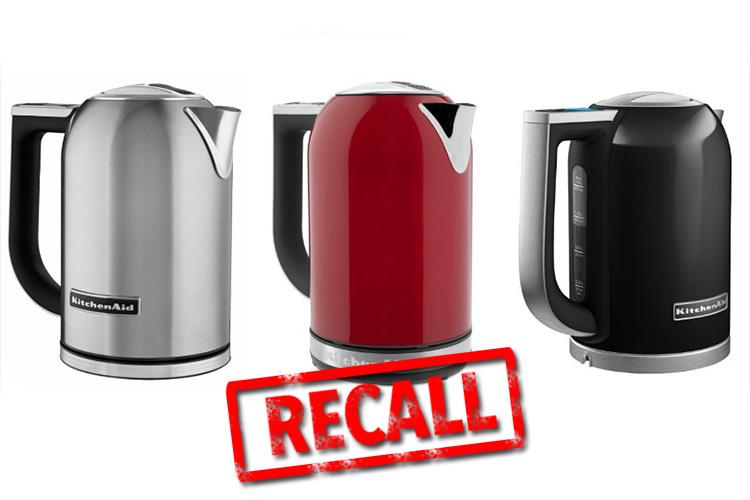  The affected kettles come in six different colours and were sold between a five year period