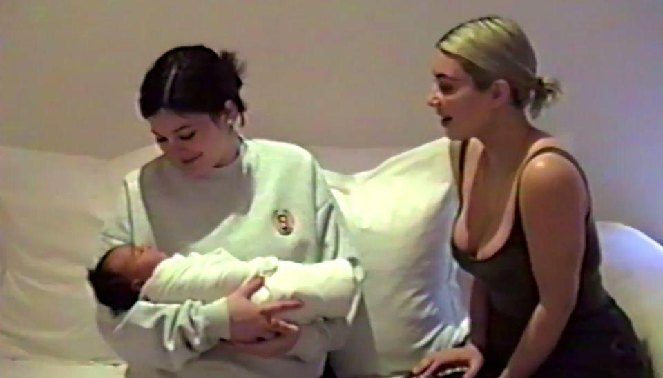  Kylie Jenner has given fans the first look at her niece, Chicago West